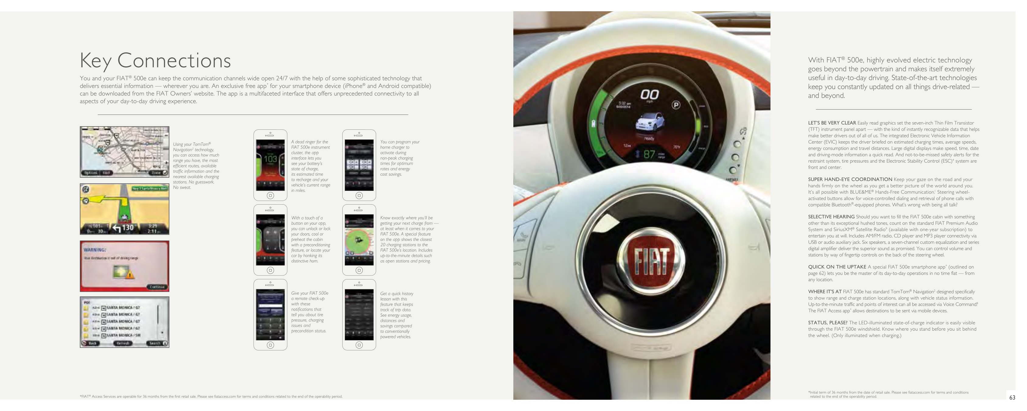 2015 Fiat 500 Brochure Page 2